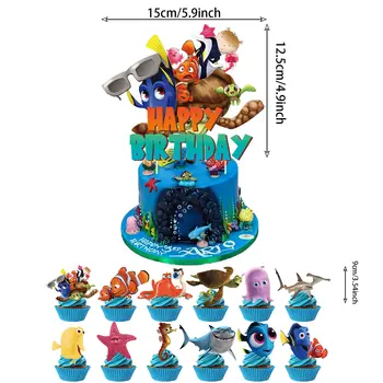 10 best sales Nemo birthday decorations - №6