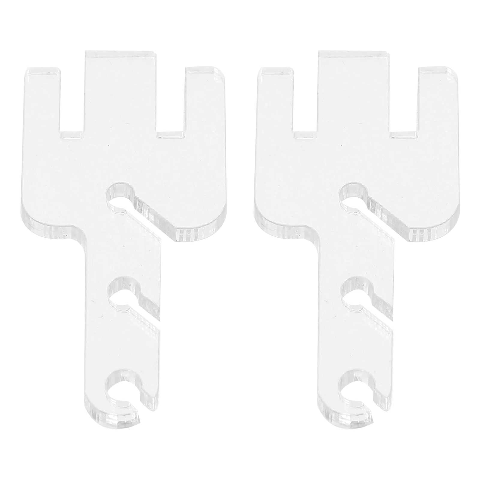 

2pcs K-type Knitting Machine Accessories Embellished Forks Tensioner Adapter Yarn Gauge Converter Tools Addi Machines