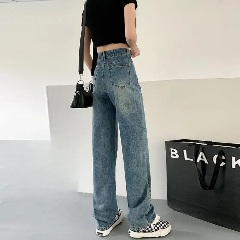 بنطال ذو قصة أرجل واسعة أسود مطوي للنساء شتوي حراري عادي مناسب حديث احترافي للمدينة مبطن بالصوف سوفتشيل مريح 2025 #5