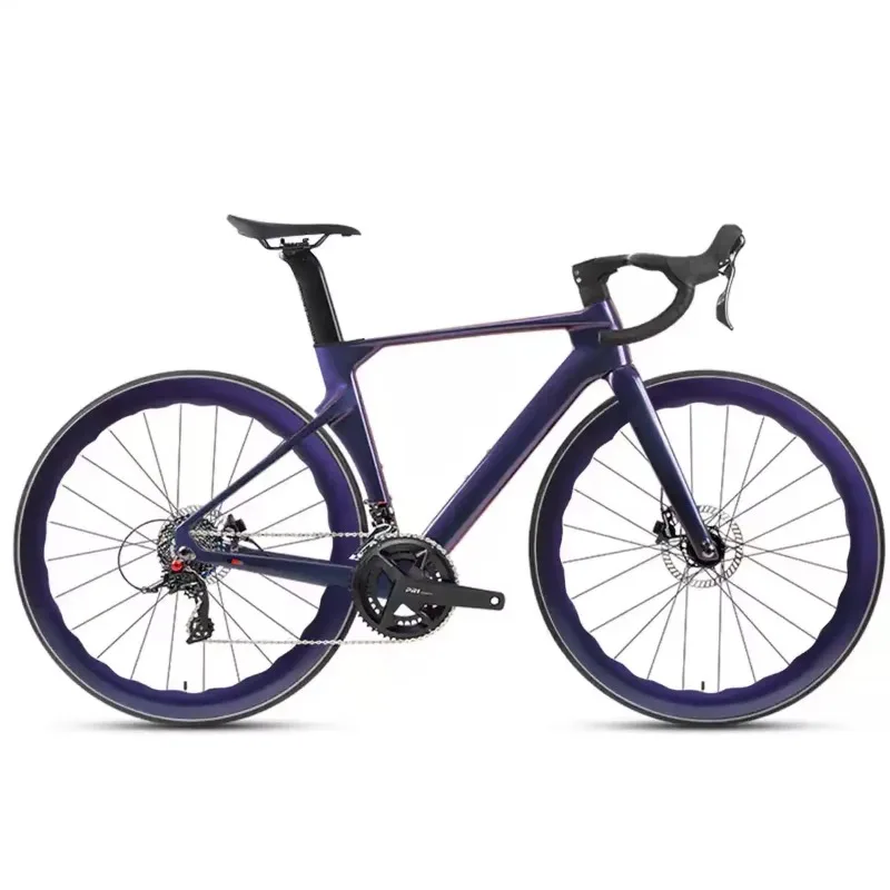 

Шоссейный велосипед R5pro Carbon, 24 скорости, 700C, дисковые тормоза, карбоновый гоночный велосипед для мужчин и женщин, взрослых, с компонентами для велоспорта, гоночный велосипед