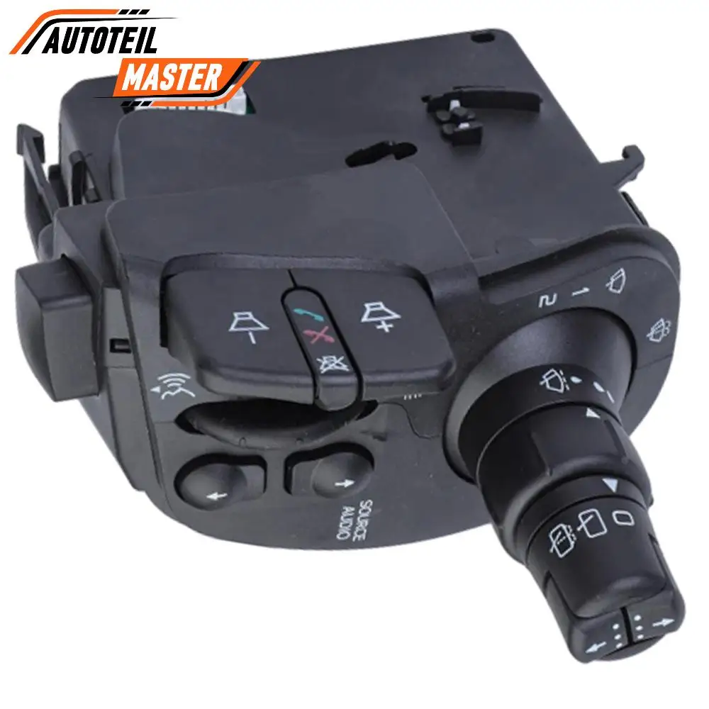 

For Renault Kangoo 2005-2010 Renault Clio MK3 2005-2010 Turn Signal Wiper Switch 18 and 6 Pins ABS and Metal 8201590631