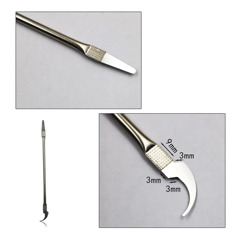 8Pcs Computer Mobile Phone Repair Disassembly Prying Opening Tool Metal Crowbar Remover Repair Tools