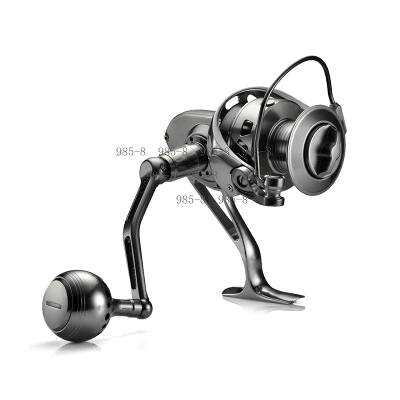 All Metal Body Spinning Fishing Reel, Stainless Steel Gear Wheel & Carbon Fiber Drag Brake