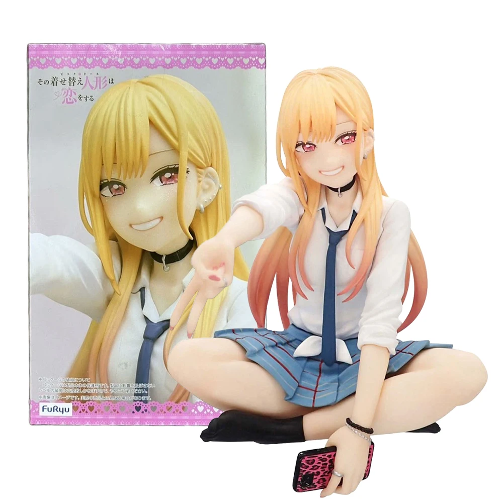 10 см аниме My Dress Up Darling Kitagawa Marin, стопорная фигурка с лапшой, модель игрушки, подарок, экшн-фигурка для детей, подарок из ПВХ 10 см аниме My Dress Up Darling Kitagawa Marin, стопорная фигурка с лапшой, модель игрушки, подарок, экшн-фигурка для детей, подарок из ПВХ