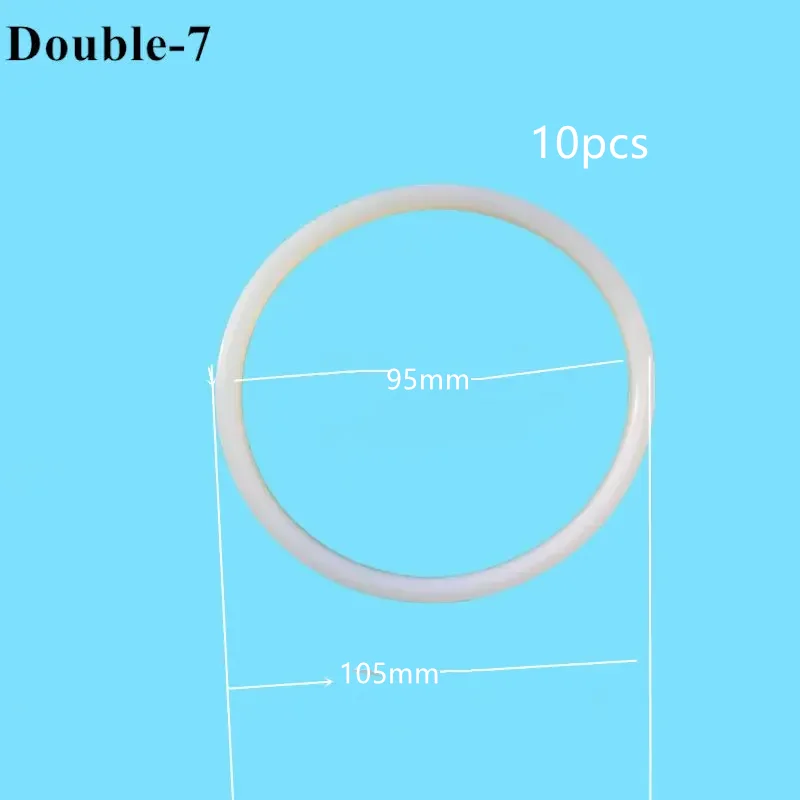 Big Sealing Rings 10pcs O-rings For Soft Serve Ice Cream Machines Spare Parts Silicone Material Food Grade Factory Price