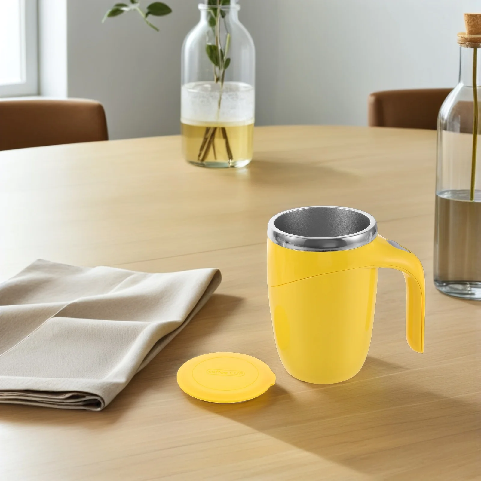 

Electric Stir-frying Coffee Cup Cups Mug with Self-stirring Magnetic Force Automatic Whisking