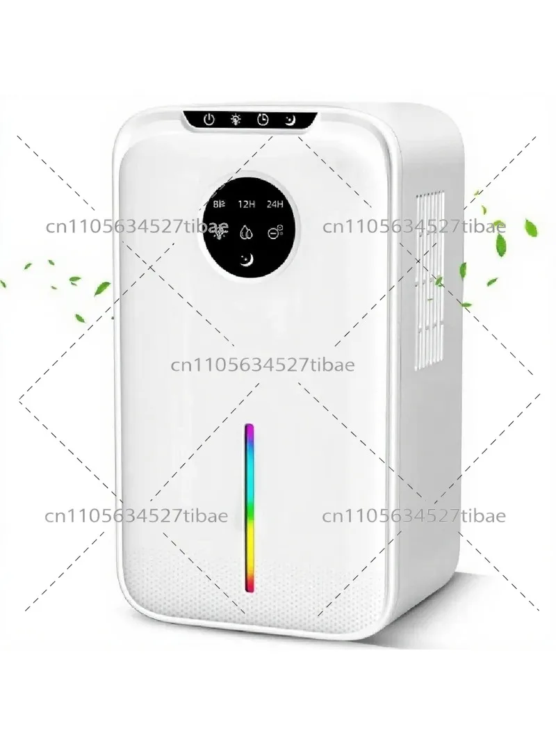 300mL/D Silent Semiconductor Dehumidifier for Bedroom, Small Household Moisture Absorber for Indoor Closet
