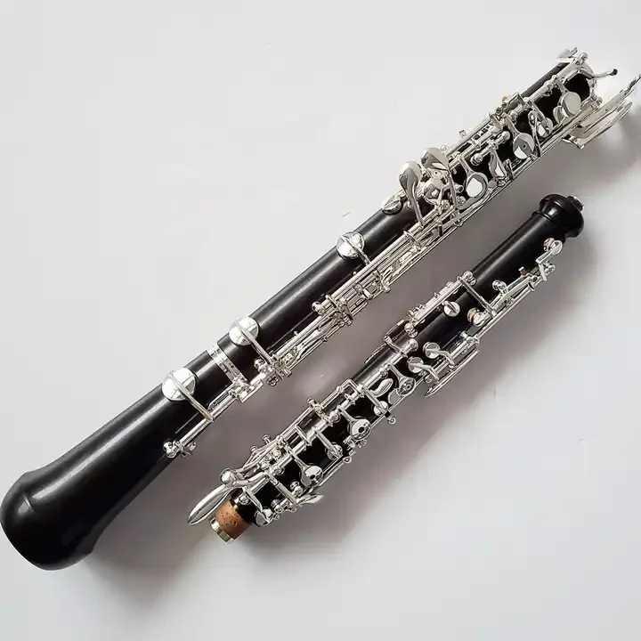 Wholesale ebony silver plated key c oboe for sale instrument