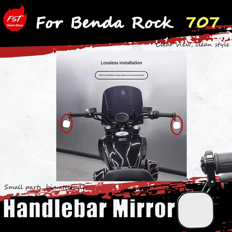 

For Benda Rock 707, the original factory handhold mirror, reversing mirror and accessory components