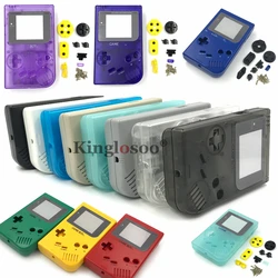 Top quality Shell Case Replacement for Gameboy Classic Game Console housing cover for GB DMG-01 with Rubber pads buttons