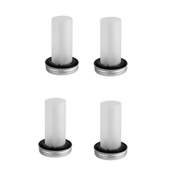 4 Stuks Zonne-Energie Led Metselaar Pot Licht Fakkel Vlam Warm Led Tuin Buiten Zonne-Energie Fles Lamp Kaars Lantaarn Decoratie