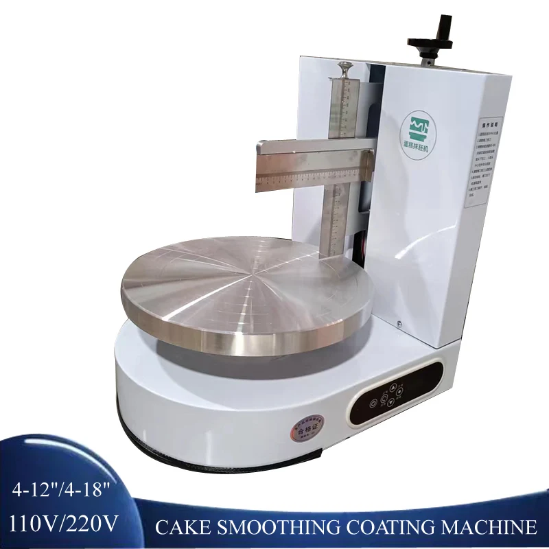 

Semi Automatic Birthday Cake Cream Spreading Machine Cakes Plastering Cream Coating Filling Maker