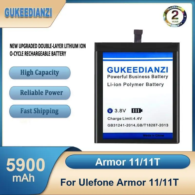 Battery For Ulefone Armor 7 11 11T 6 5 5S 8 12 10 9 9E 3 22 20WT 15 23 Ultra 17 Pro 2 5.0inch Helio P25 High Capacity