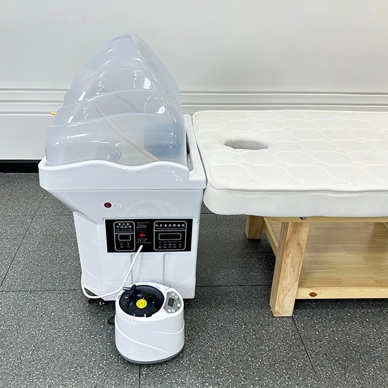 Beauty salon movable shampoo basin Barber shop head treatment basin Hair salon Fumigation water circulation shampoo bed