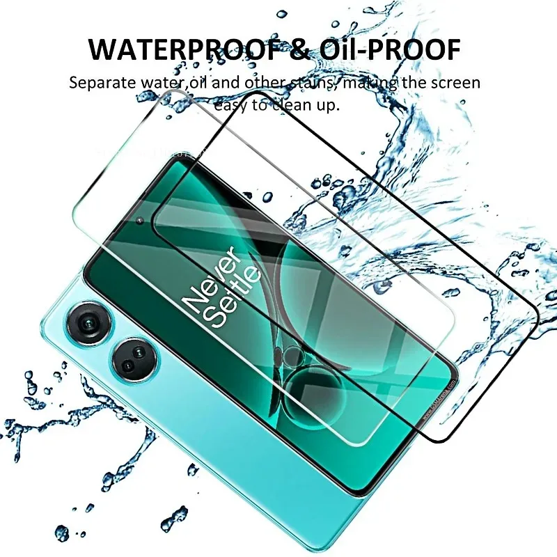 OnePlus Nord CE 3 için 4 adet temperli cam 2 Lite 5G CE3Lite CE3 3Lite N300 N200 N100 ekran koruma koruyucu kapak filmi