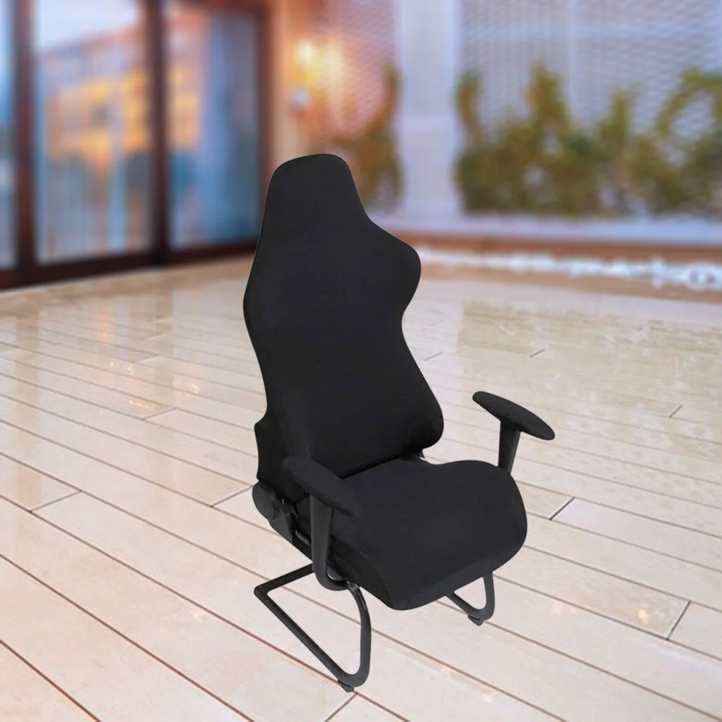 Office Computer Gaming Chair Cover Solid Washable Universal Soft Armchair Seat Protector Cover for Computer Chair Dinning Chair