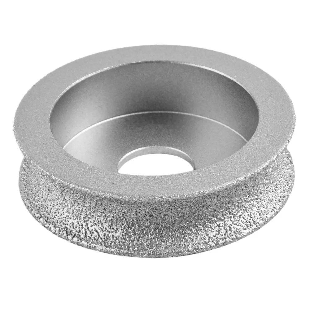 Vacuum Welded Diamond Grinding Wheel, 75*20mm Size, Suitable for Dry or Wet Grinding, Suitable for Marble, Granite, Quartz