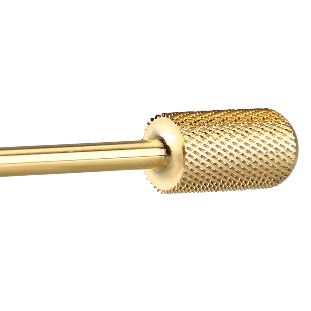 

Golden Carbide Bit Broach 40Mm 3/32 Inch Fine Grit For Electric Nail File Manicure Art Nail Broach Replacement