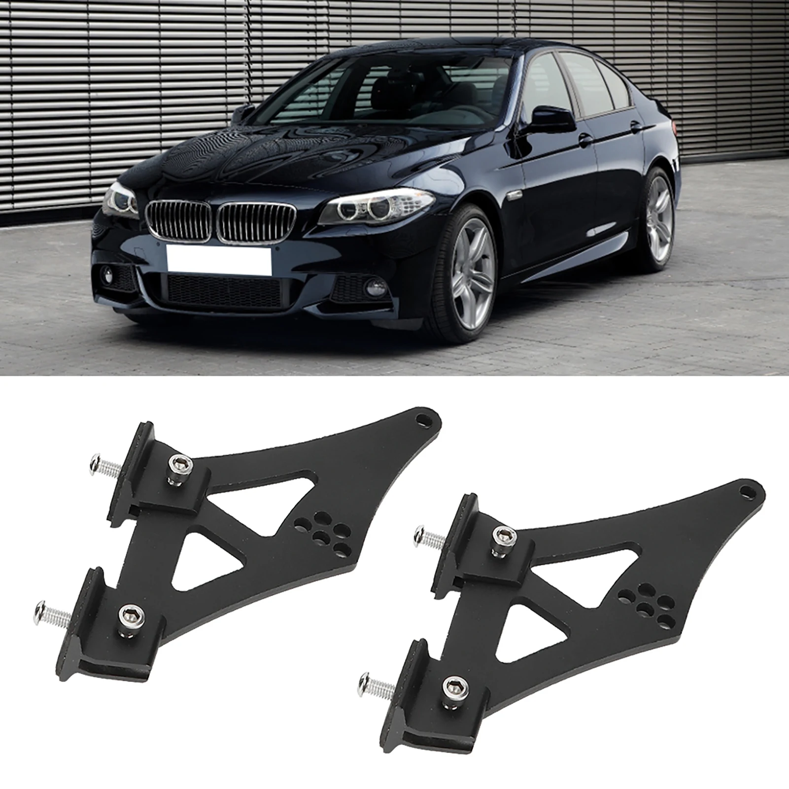 5 "Universal coche CNC aleación de aluminio ala trasera maletero de carreras alerón trasero soportes de montaje patas de ala trasera