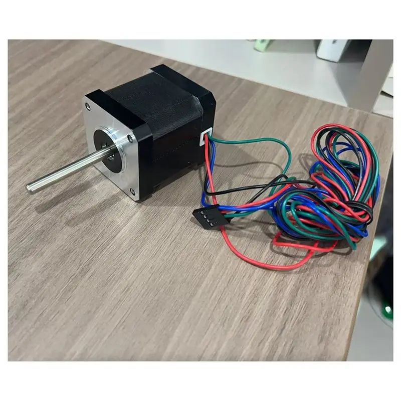 ABUI-2PCS Super Motor 42STH48-2804AH(40R) Nema 17 Stepper Motor For 3D Printer Parts Voron Vzbot Long Shaft Mounts