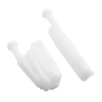 2pcs/Set Headlight Adjuster Bracket White For BMW E39 5series Facelift 2000-2003 Plastic Car Vehicle Auto Useful Durable