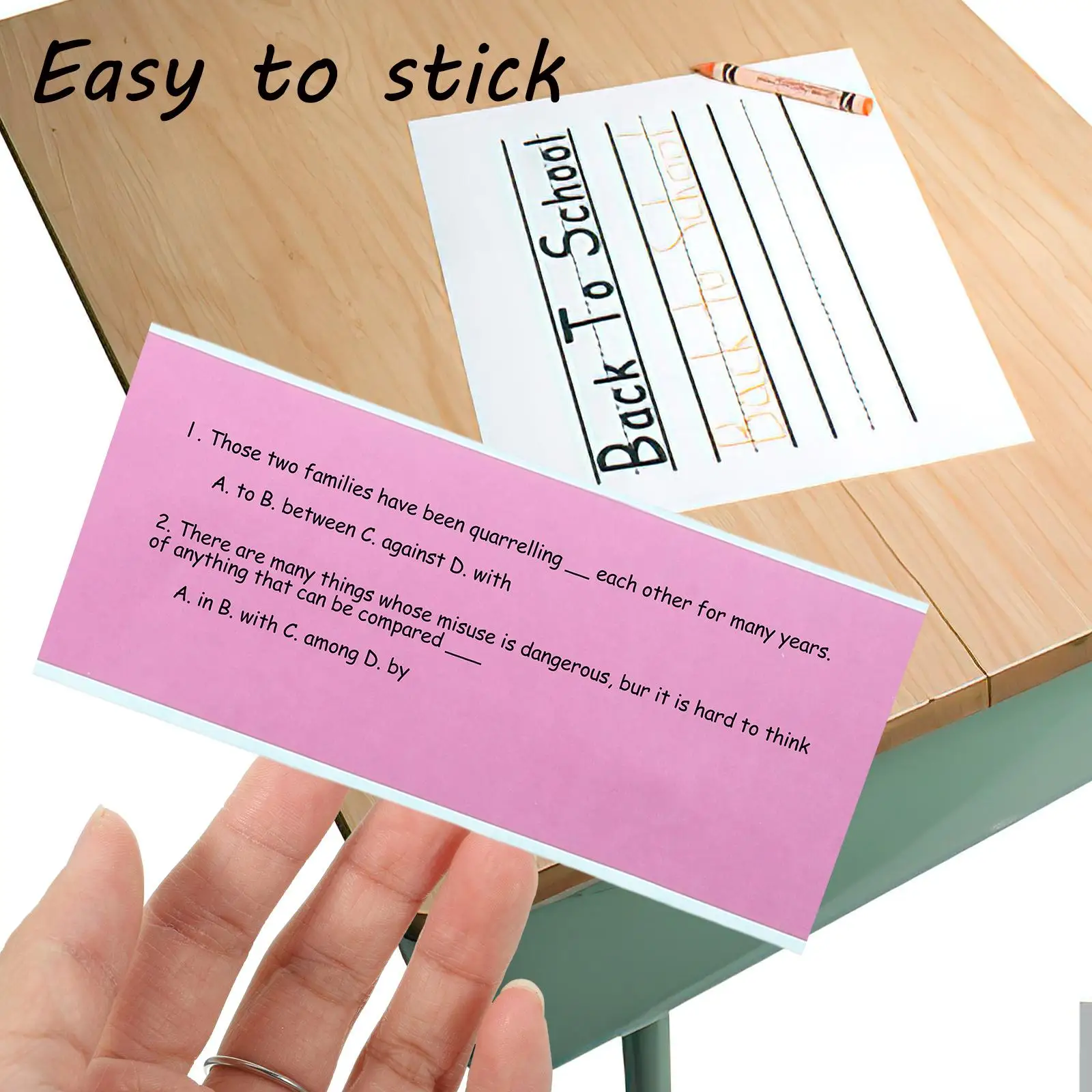 4 Rolls Thermal Photo Label Paper Self-adhesive Stickers Mini Printer Compatible Yellow Purple Photo Printing Labels