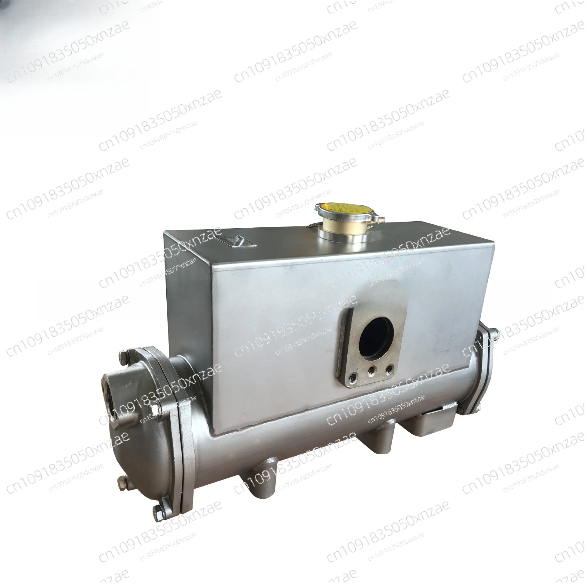 Stainless Steel Fins Heat Exchanger Water To Water with Pipe Finned Tube for Boat Engine