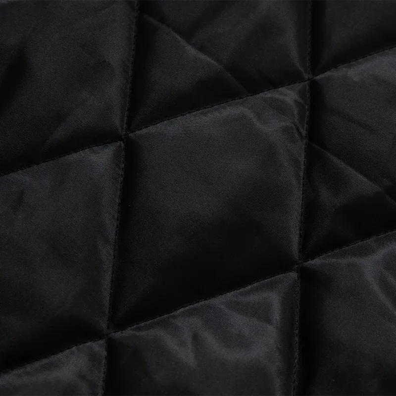 【Mirrordust】سترات شتوية للرجال بياقة من الفرو معاطف سترات دافئة سميكة عتيقة كبيرة الحجم هاراجوكو هيب هوب مبطنة ملابس خارجية