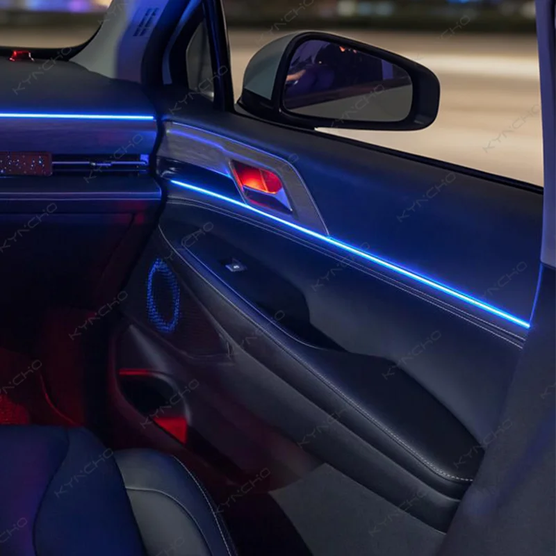 KYNCHO For Xpeng P5 Symphony Automotive Ambient Lighting Upgrade with Dedicated LED Car Ambient Light Emitting  Flowing Light