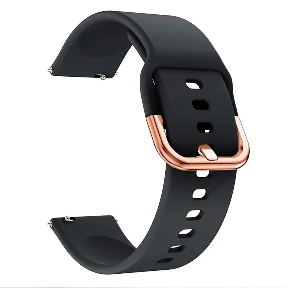 20mm Strap For Garmin Forerunner 165 158 55 245 645 Vivoactive 5/3 Venu SQ 2/2 Plus Silicone Watchband GarminMove Sport Bracelet