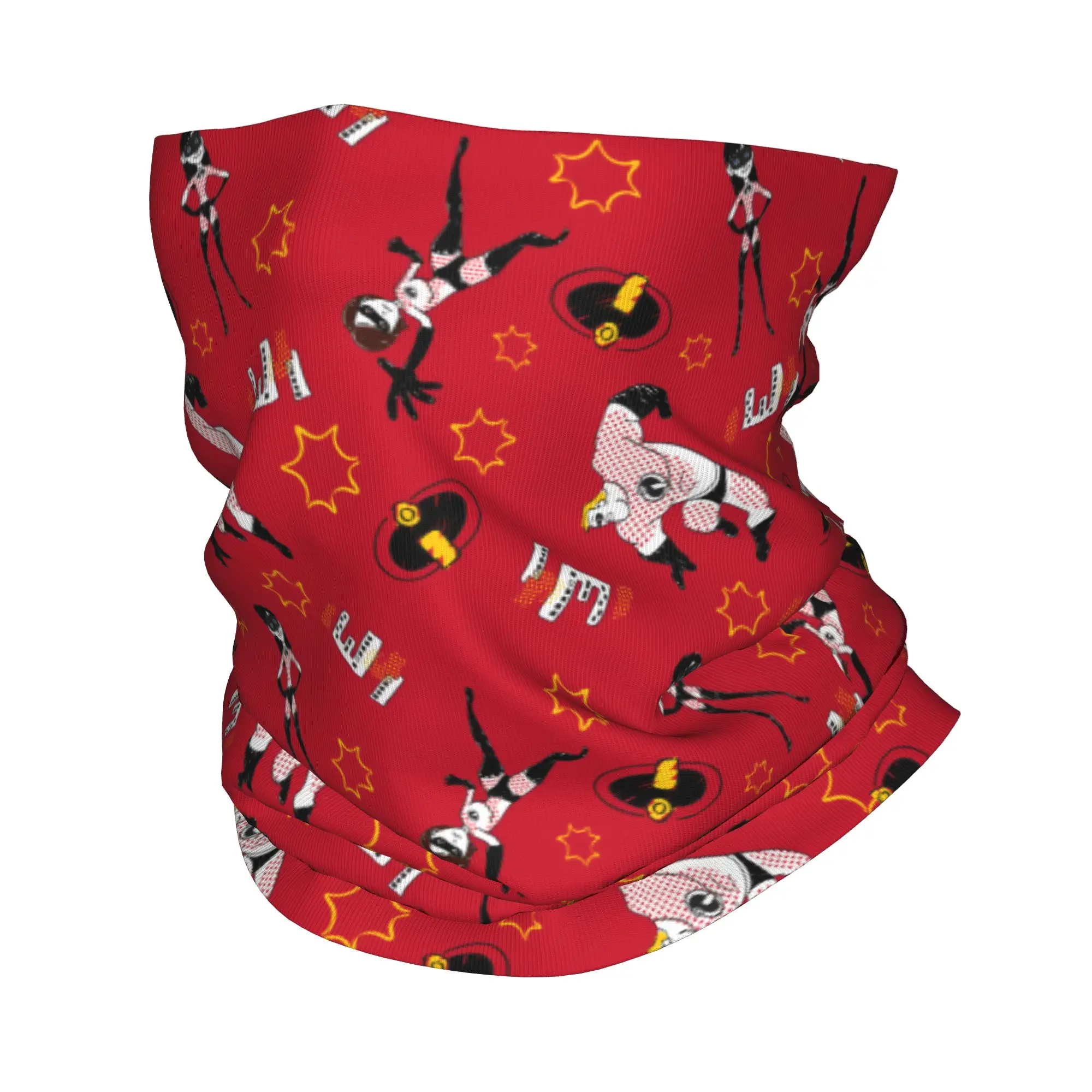 

Многофункциональный шарф-балаклава «Суперсемейка» в стиле аниме для мужчин и женщин: для походов, велоспорта, защиты от холода