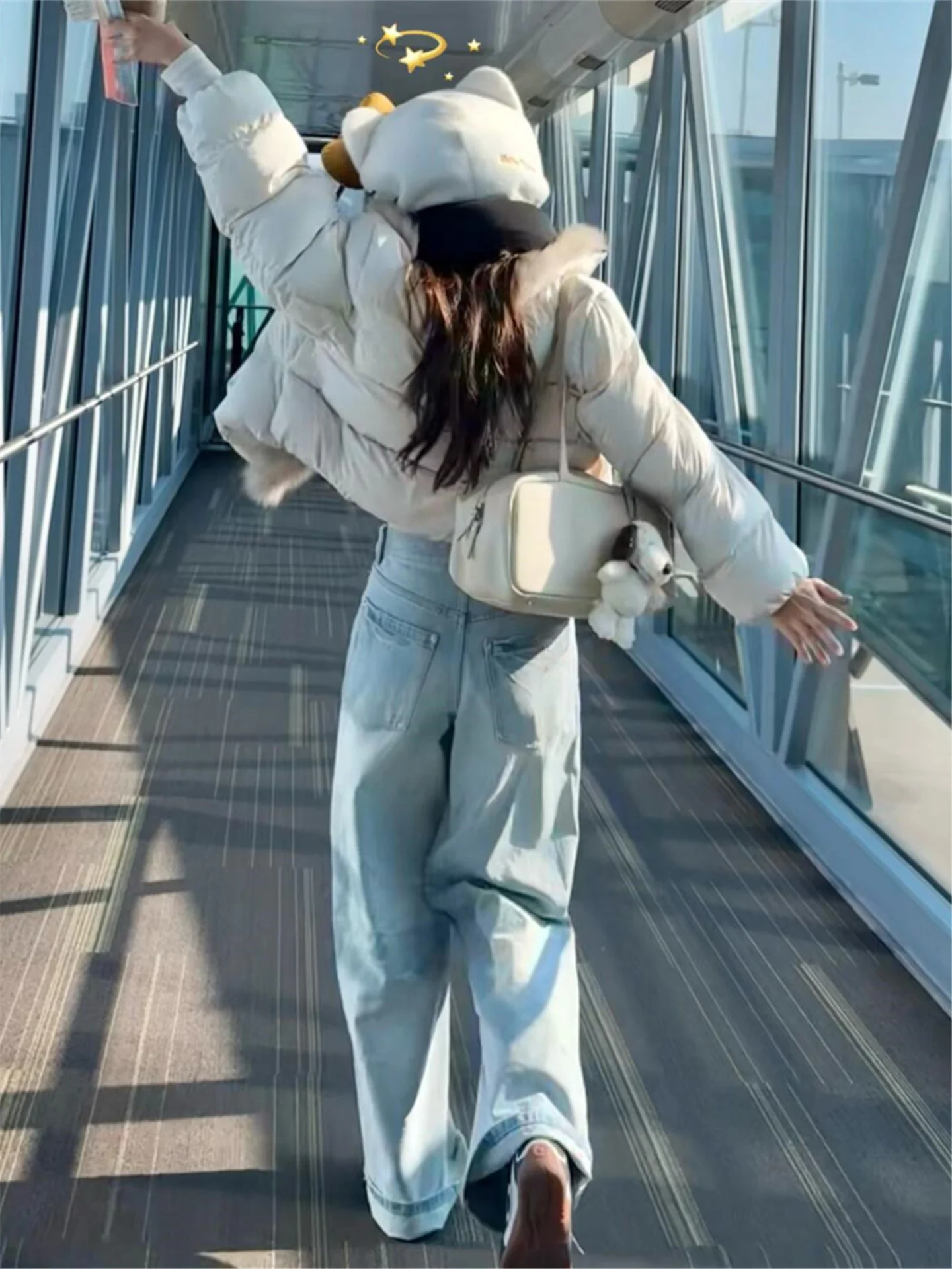 

Женские синие джинсы с низкой талией, прямые, свободные, удлиненные, широкие, в пол, для весеннего сезона