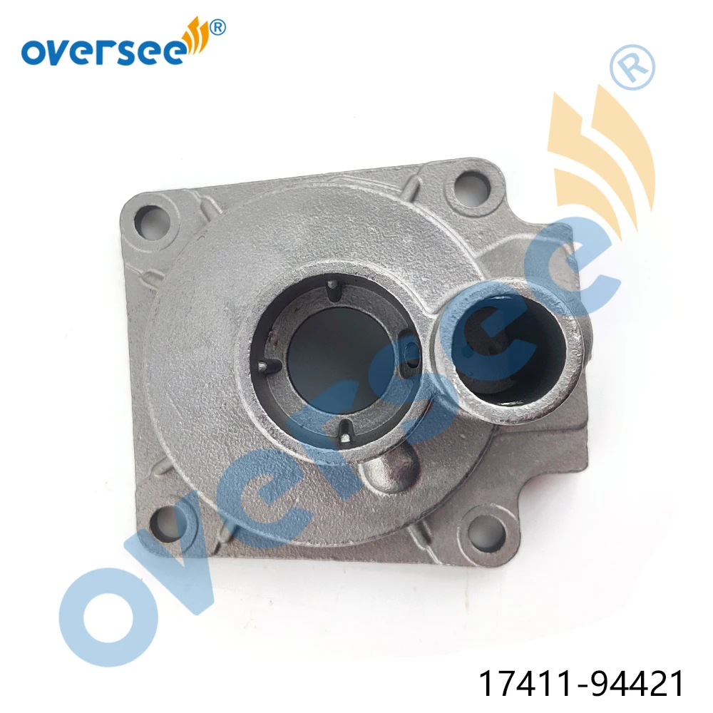 17411-94421 Stainless Steel Case Water Pump For Suzuki Outboard Motor 2T 20 25 30 40 HP  18-3481;17411-94400