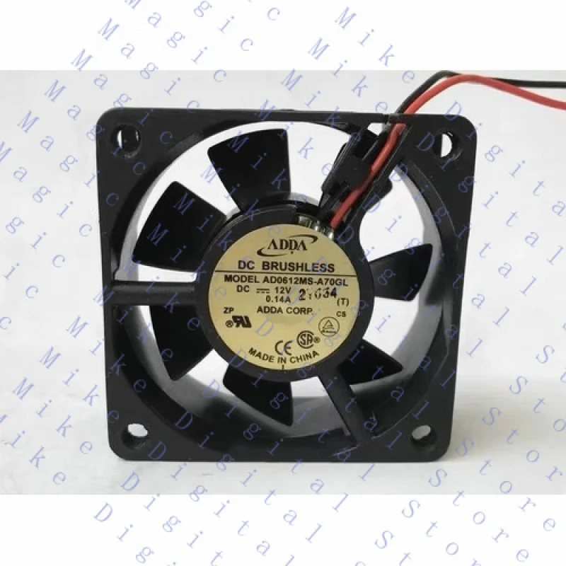 

UU ДЛЯ ADDA 6025 AD0612MS-A70GL DC 12 В 0,14 А 60*25 мм НОВЫЙ