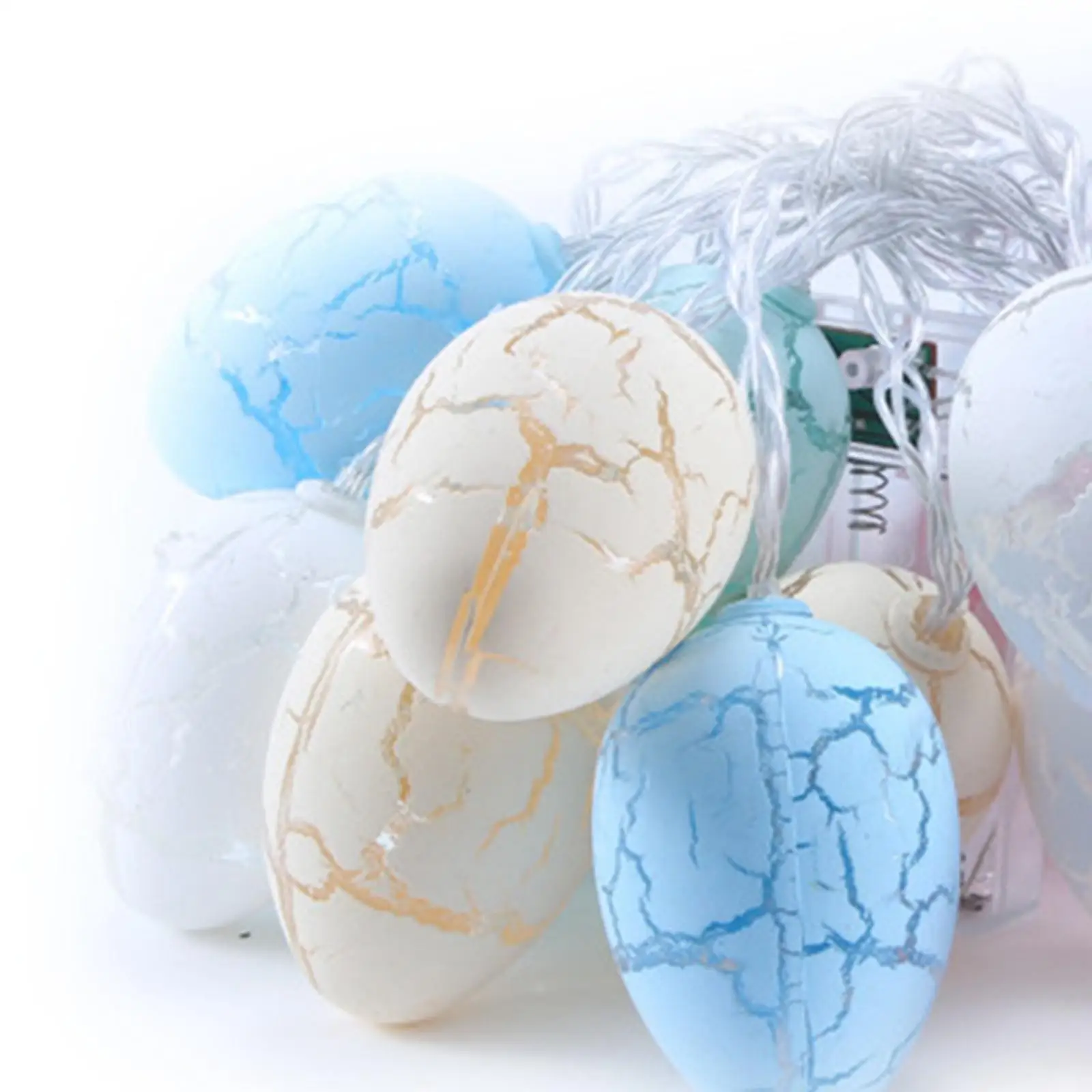 LED Colorido Egg String Lights, Fairy Lights, Birthday Party Favors