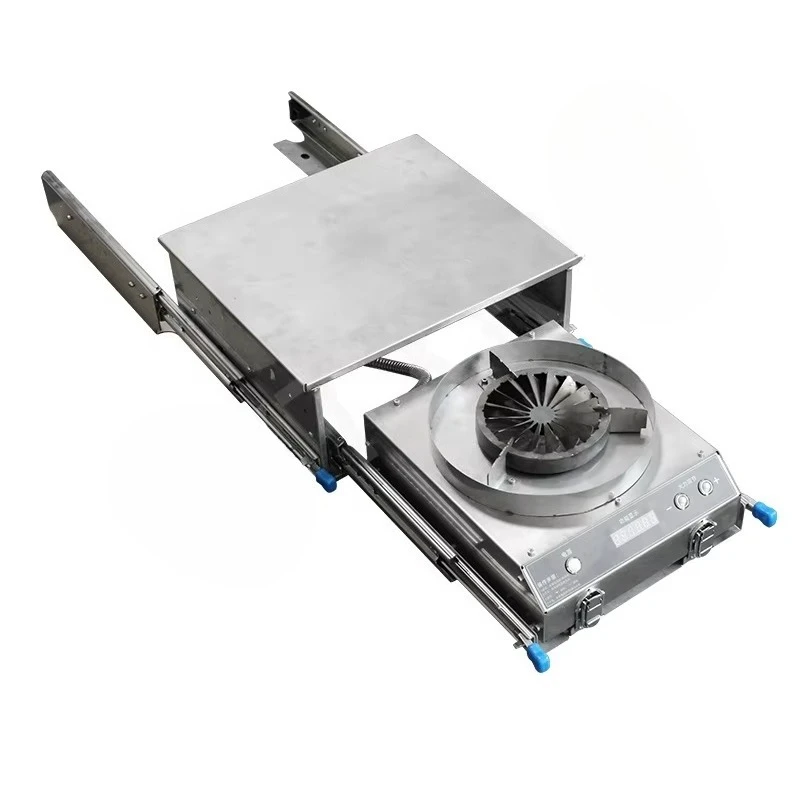 High Strength RV Accessories Windproof Gas Burner Aluminum Alloy Electronic Display Vehicle Camping Portable Stove