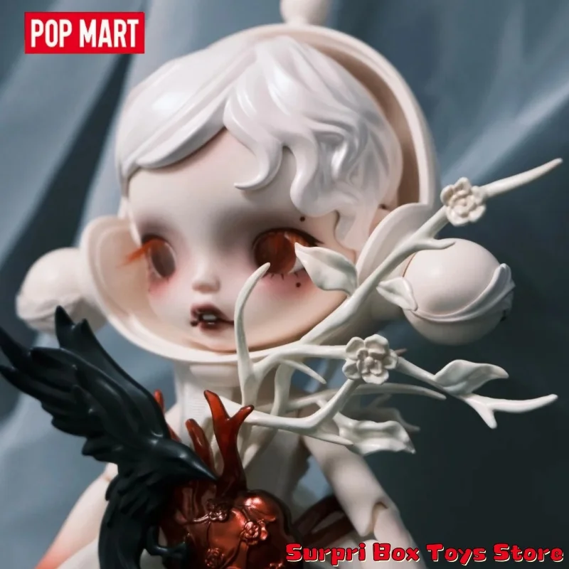 

POPMART Skullpanda × Guo Pei 1/6 Коллекционная фигурка для декора дома, модные игрушки, украшения, кукла, подарок для друзей, слепая коробка
