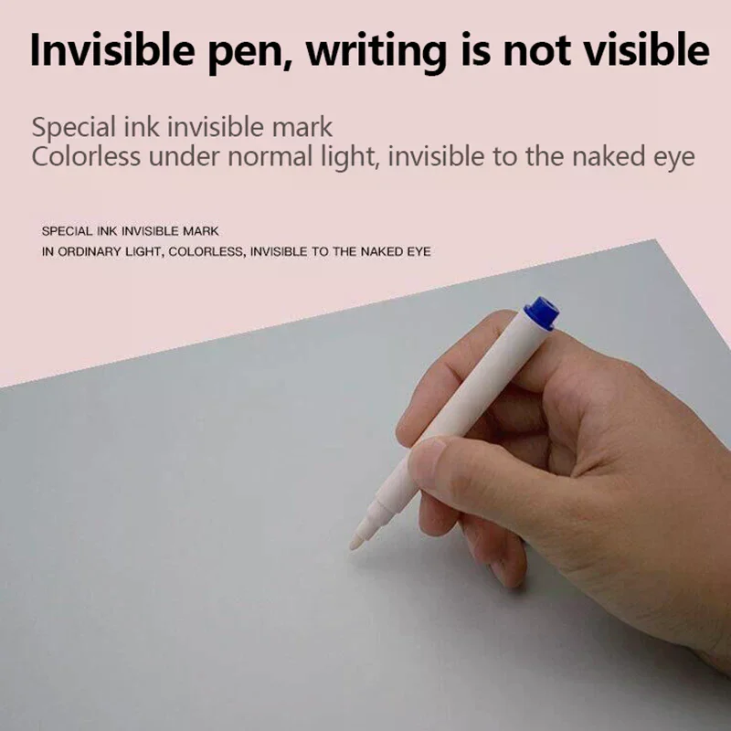 

1pc Monochrome UV Invisible Highlighter Creative Ultraviolet Magic Ink Pen For Kids Party Favors Ideas Gifts Novelty Toy