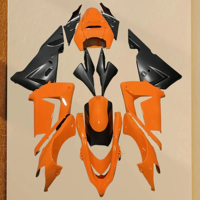

Top cool ABS Motorcycle full Fairing Kit Fit For KAWASAKI ZX-10R ZX10R 2004 2005 04 05 Fairings Kit Bodywork Shell set orange