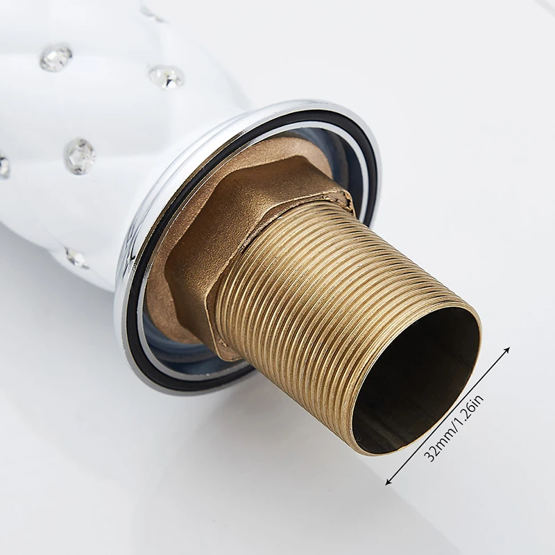 Рисунок 5 - Золотые Смесители для раковины с одной ручкой