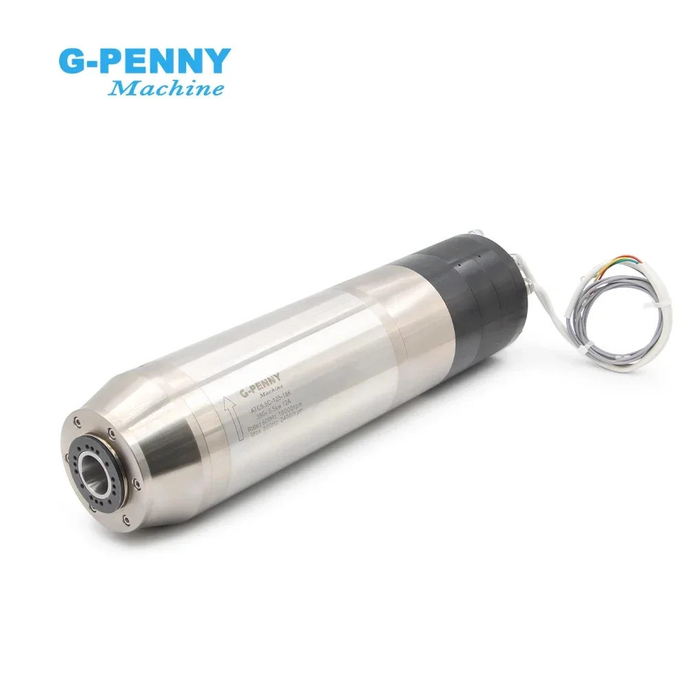 

G-Penny BT30 5.5KW/7.5KW 380v / 220v ATC Spindle Motor Automatic Pneumatic with Seal Water Cooled Spindle Motor for Metal