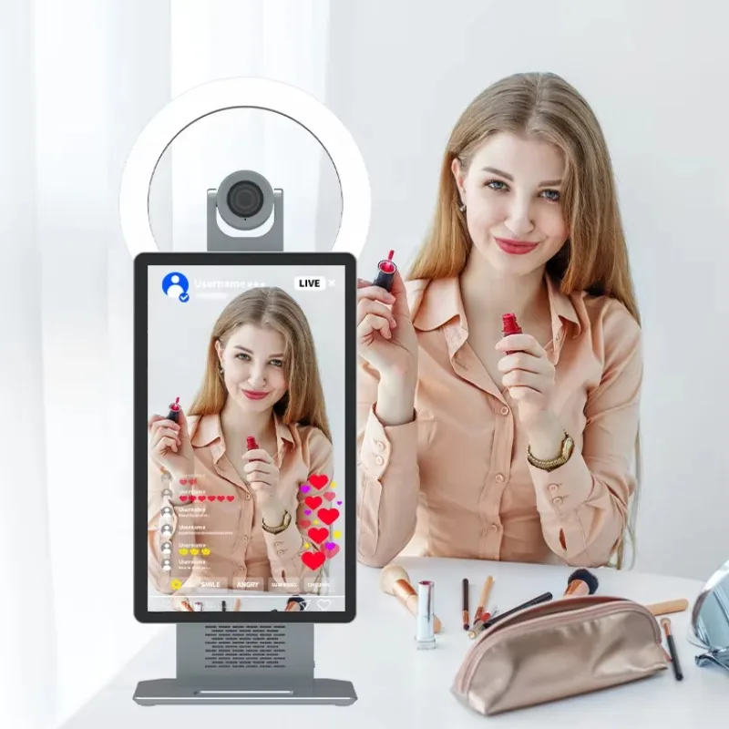 

New Arrival 15.6 Inch Hd 2K Lcd Touch Screen Desktop All In One Live Streaming Equipment