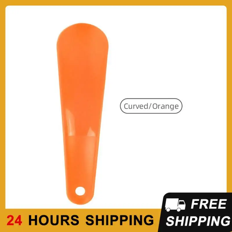 Shoe Lifter Shoehorn Plastic Wear Horns Spoon Professional Flexible Sturdy Clip Colourful Bigsweety Solid Shoes Accessories