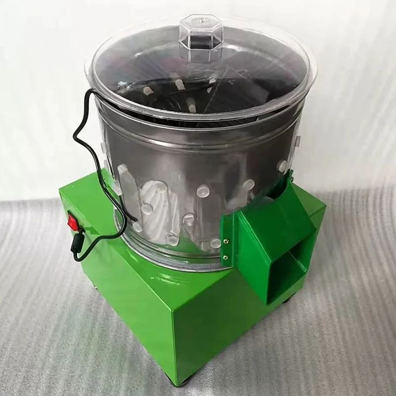 Model 25 Compact Household Plucker—Fully Automatic Feather Remover for Broiler Chicks, Quail, and Other Small Birds