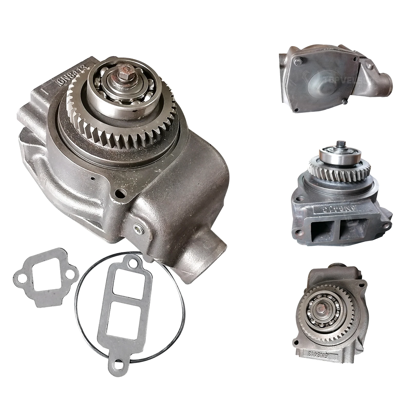 TOPVELSUN 2P0662 10R1500 1727776 Water Pump Compatible with Caterpillar 3304 3306 Engine 215 225 235 561C 561D 572G 627B 637D