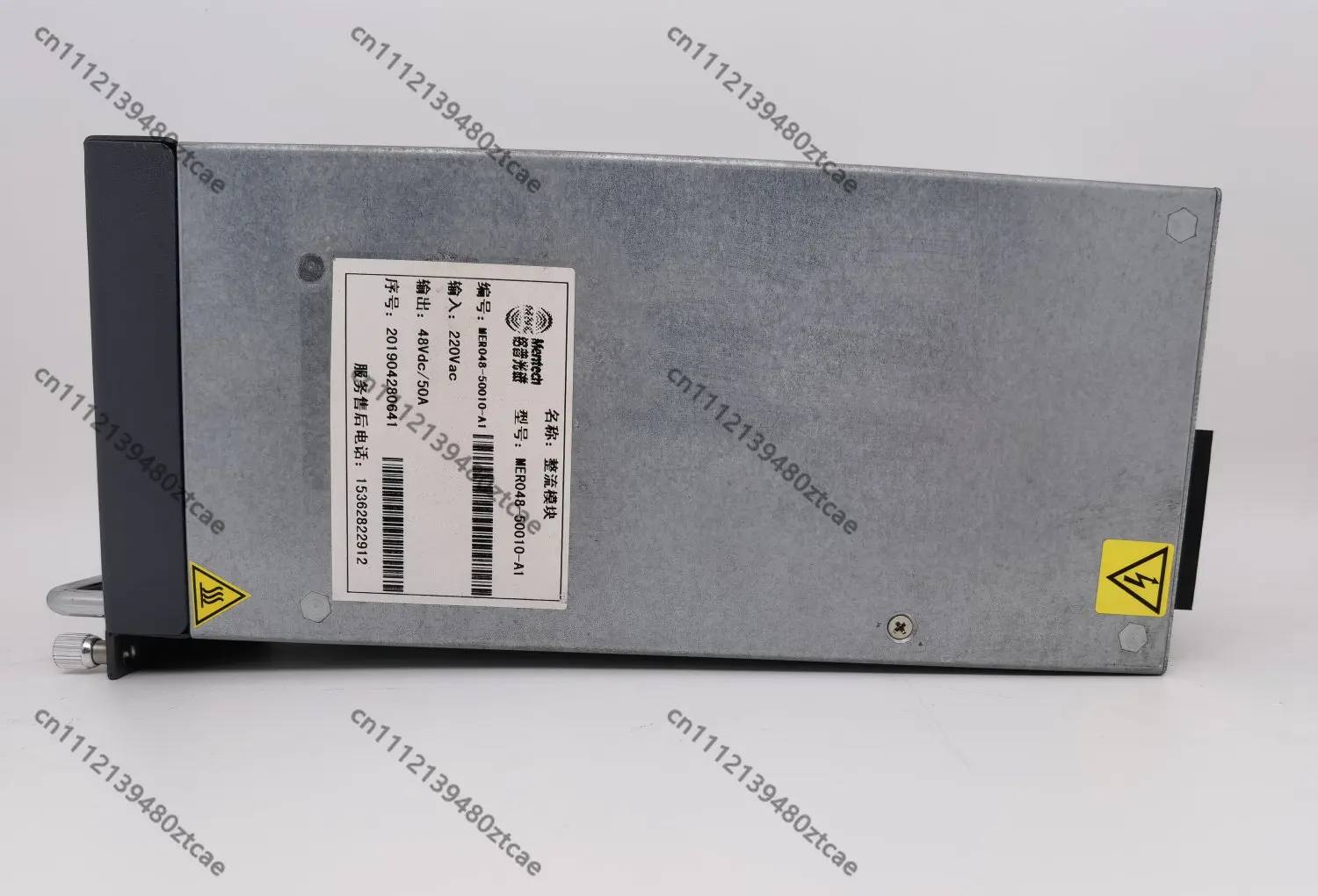 53.5V 50A 2900W Telecom Rectifier Module MER048-50010-A1 Used Dismantled Fully Functional Tested Power Module