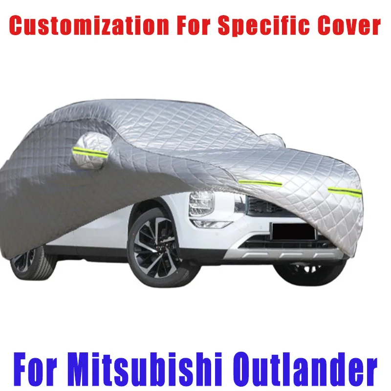 

For Mitsubishi Outlander Hail prevention cover auto rain protection, scratch protection, paint peeling protection