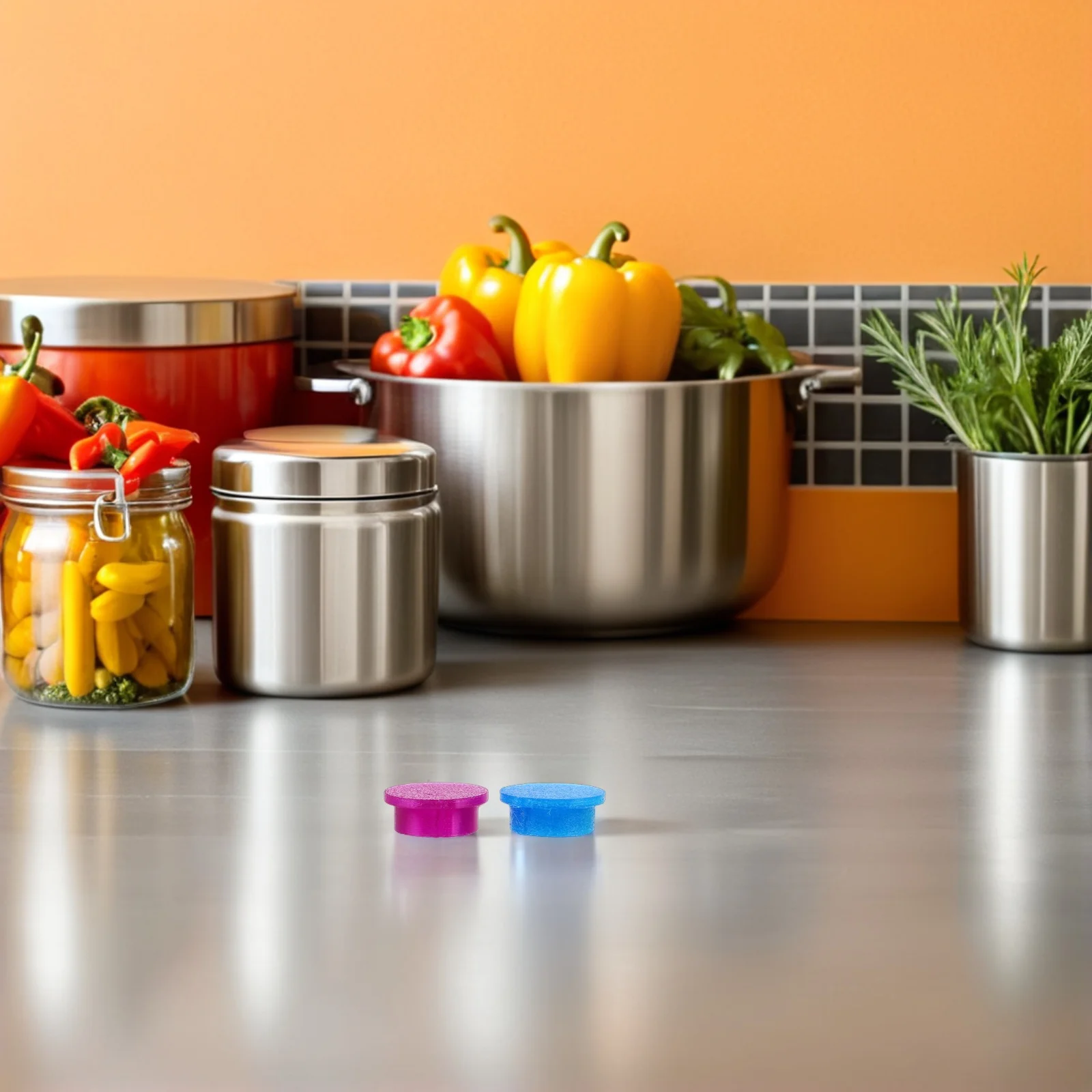 

12pcs Glass Vial Caps 3Ml Leak-Proof Reusable Dust-Proof Replacement Lids For Insulin Bottles Lab Chemical Storage Covers