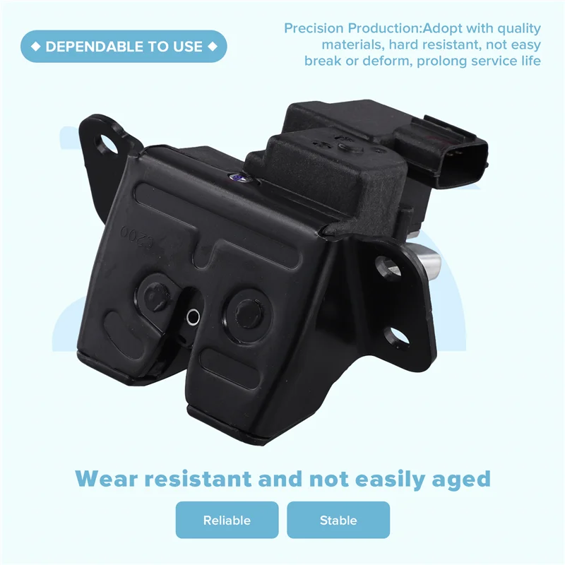 

7141034002 Car Rear Trunk Lid Lock Latch Actuator For Ssangyong Korando C New Actyon 2011+ 7141034001