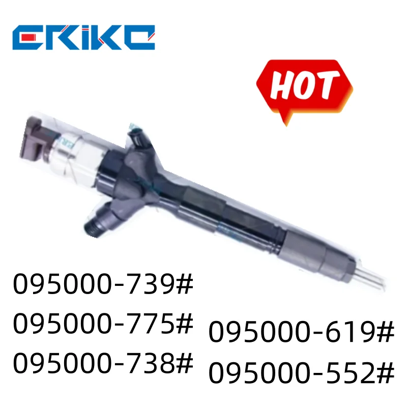 095000-739#	095000-775#	095000-619# 095000-552#	095000-738# Diesel Fuel Injector 23670-0L070